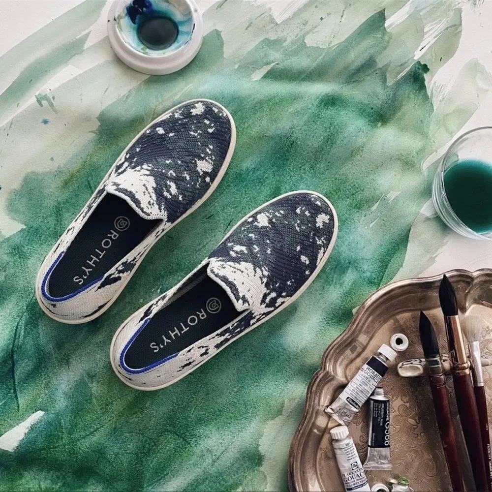 Rothy’s Shibori Slip On sneakers